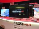 Toshiba 4K TV on show at the IFA electronics expo in Berlin