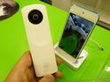 Ricoh's Theta panoramic camera on show at IFA 2013 in Berlin