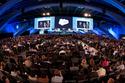 Marc Benioff gave the keynote to a crowded hall at Salesforce.com's Dreamforce conference Nov. 19