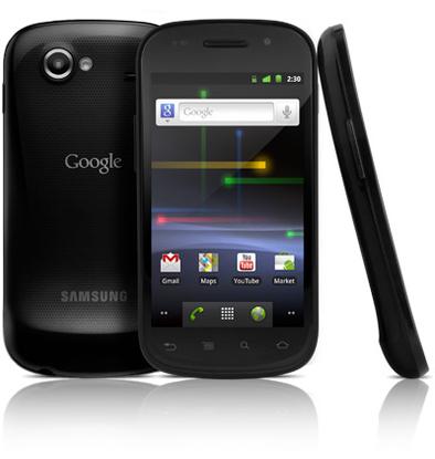 The Google, Samsung Nexus S ships with Android 2.3 'Gingerbread'