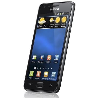 Samsung Galaxy S II smartphone.