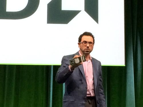 Andrew Feldman shows AMD's first 64-bit ARM processor