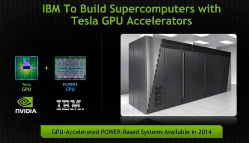 IBM's Power8 chip and Nvidia's Tesla GPU join forces (slide)