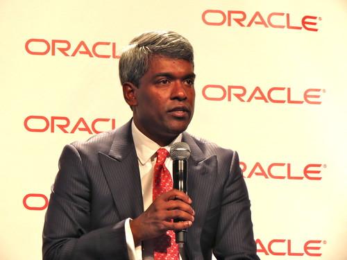 Thomas Kurian, executive vice president of product development for Oracle, discusses the company's cloud strategy at OpenWorld 2013.