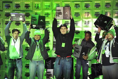 The first Xbox One consoles sold in New York