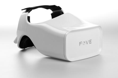 Fove's headset will let a person use eye movements to control virtual reality environments.