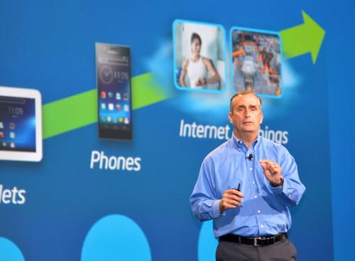 Intel CEO Brian Krzanich opens IDF 2013