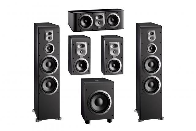 JBL ES900 Cinepack surround sound speakers: massive weight but excellent all-round sound