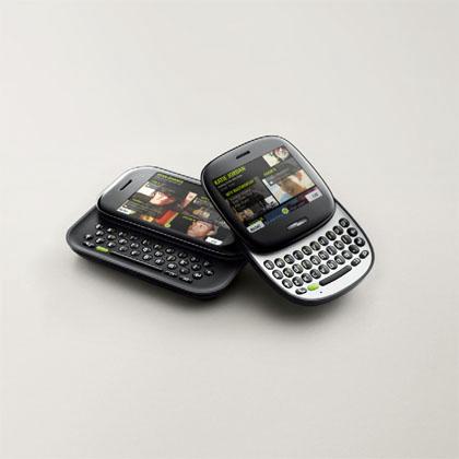 Microsoft's new Kin mobile phones are aimed at social network users. KinTwo, left, and KinOne, right.