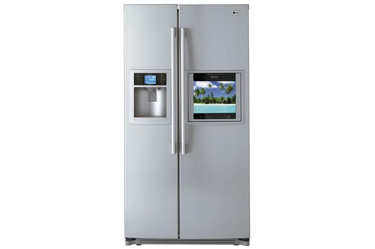 A high-end fridge from LG.