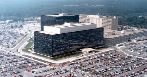The U.S. National Security Agency's headquarters are at Fort Meade in Maryland.