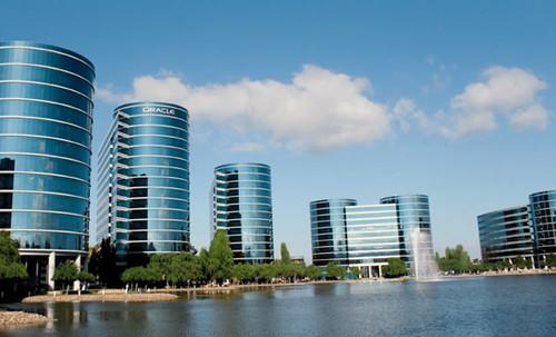 Oracle headquarters in Silicon Valley.
