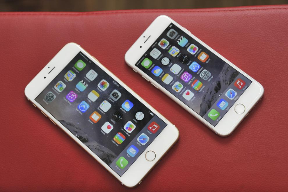 The Apple iPhone 6 Plus and iPhone 6