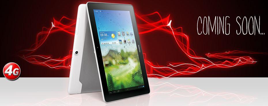 The MediaPad 10 Link 4G as it appears on Vodafone's Web site.