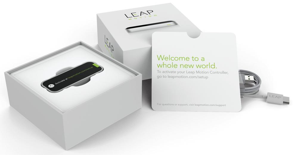 The Leap Motion supports hand and motion input.