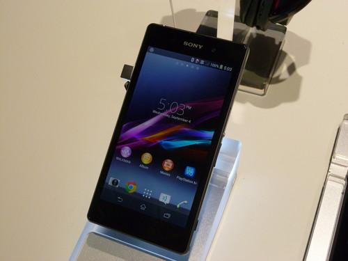 Sony's new Xperia Z1 smartphone