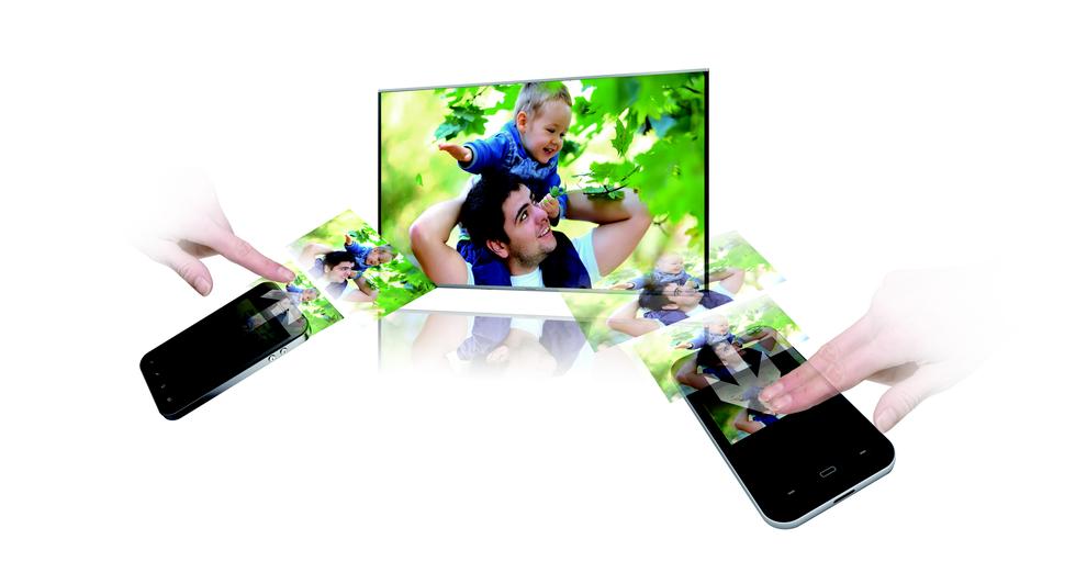 Content sharing is a key part of the Panasonic home entertainment experience