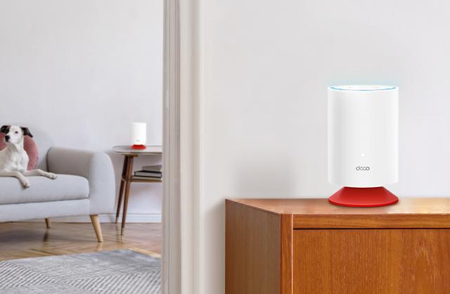 TP-Link's Deco Voice X20 Mesh Wi-Fi with Amazon Alexa built-in.