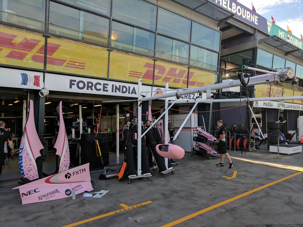 Force India's boom