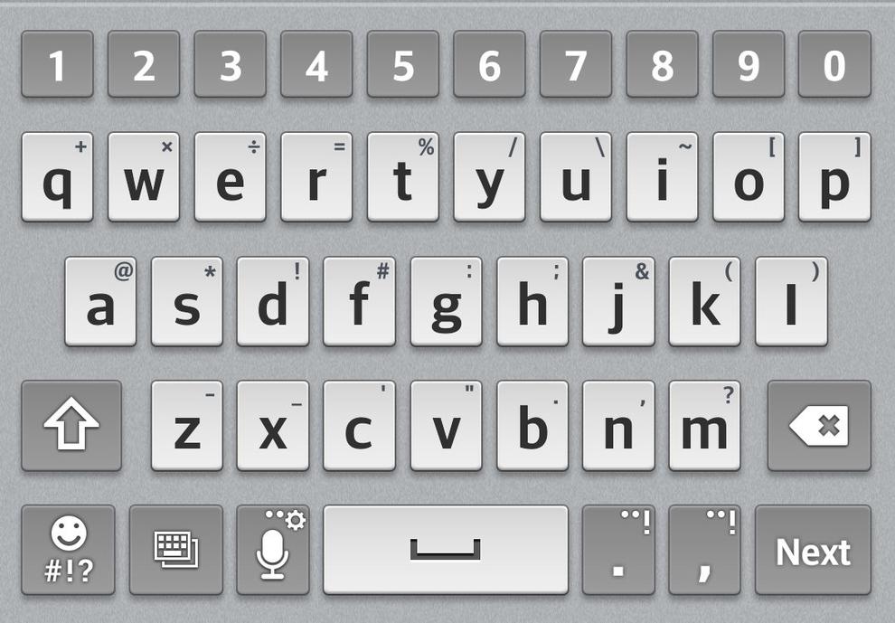 LG's default keyboard.