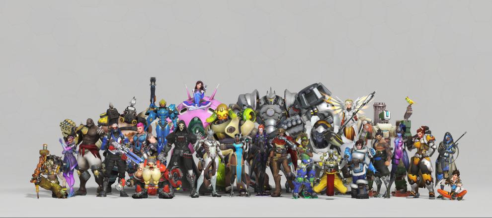 Overwatch roster of heroes