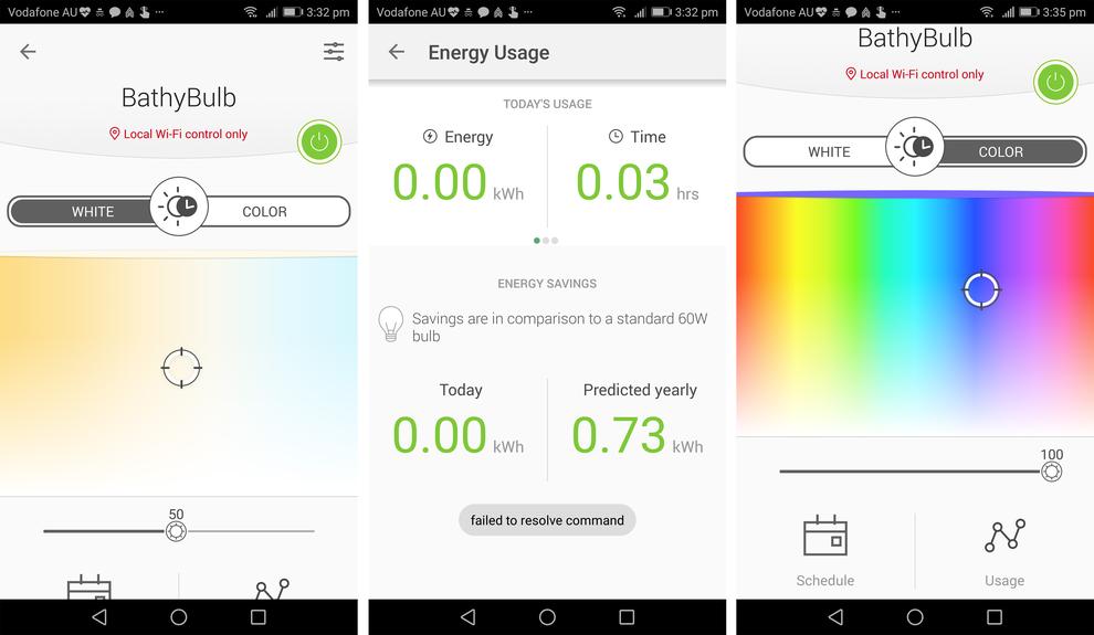 It's easy to track usage and change colour to a minute degree.