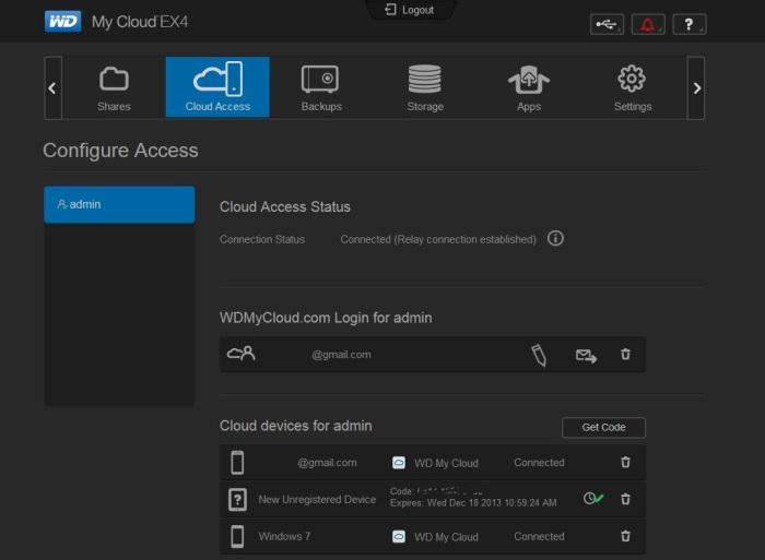 When you set up your My Cloud account, the drive should appear in your My Cloud account and you should be able to access it from anywhere there is an Internet connection.