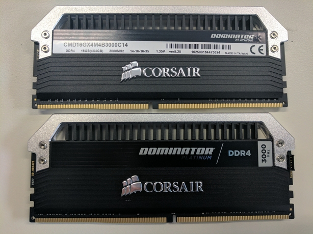 Corsair Dominator Platinum DDR4-3000 RAM