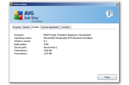 AVG Technologies AU Anti-Virus 8.0 Free